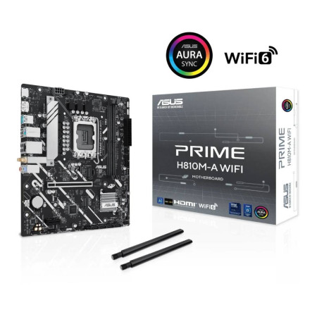 ASUS Prime H810M-A WIFI DDR5 Micro-ATX Motherboard ASUS Prime H810M-A WIFI DDR5 Micro-ATX Motherboard